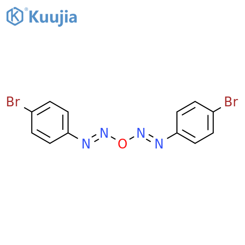 Diazene, 1,1'-oxybis[2-(4-bromophenyl)- structure