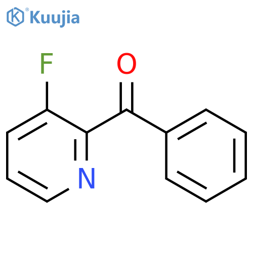 (3-FLUOROPYRIDIN-2-YL)(PHENYL)METHANONE structure