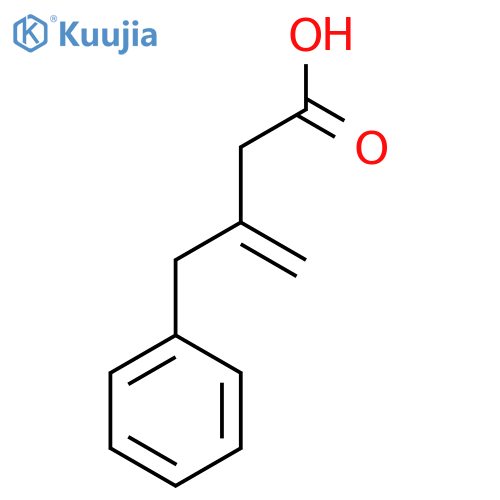 3-Benzyl-3-butenoic acid structure