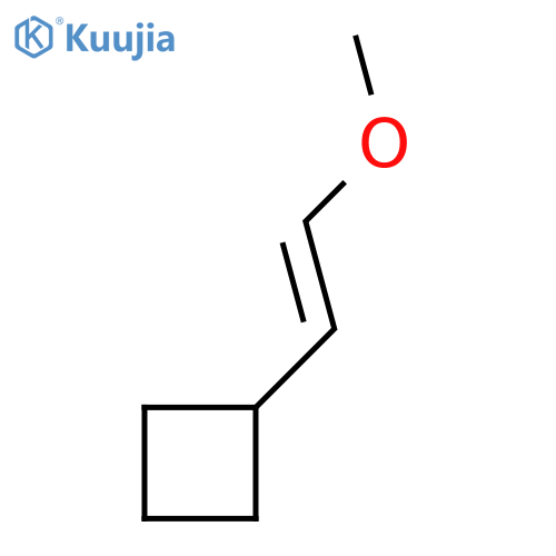 Cyclobutane, (2-methoxyethenyl)- structure