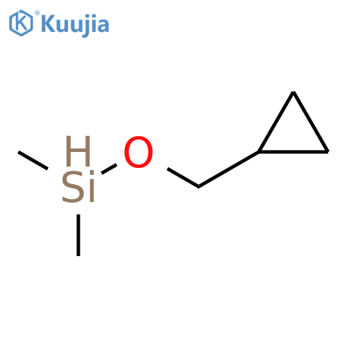 Silane, cyclopropylmethoxydimethyl- structure