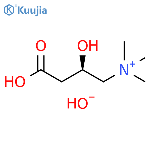 1-Propanaminium, 3-carboxy-2-hydroxy-N,N,N-trimethyl-, hydroxide (1:1), (2R)- structure
