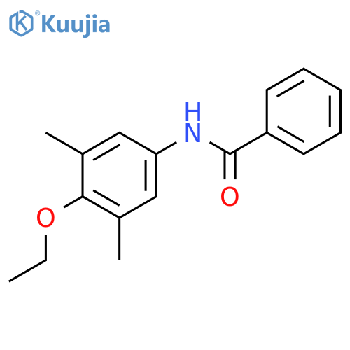 Benzamide, N-(4-ethoxy-3,5-dimethylphenyl)- structure