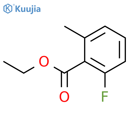 Ethyl 2-fluoro-6-methylbenzoate structure