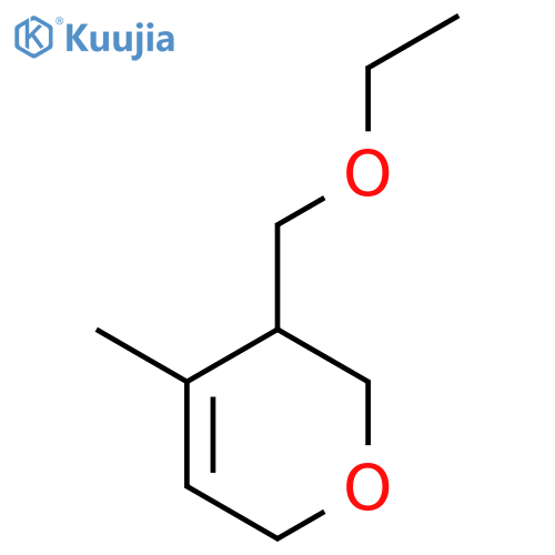 2H-PYRAN, 3-(ETHOXYMETHYL)-3,6-DIHYDRO-4-METHYL- structure