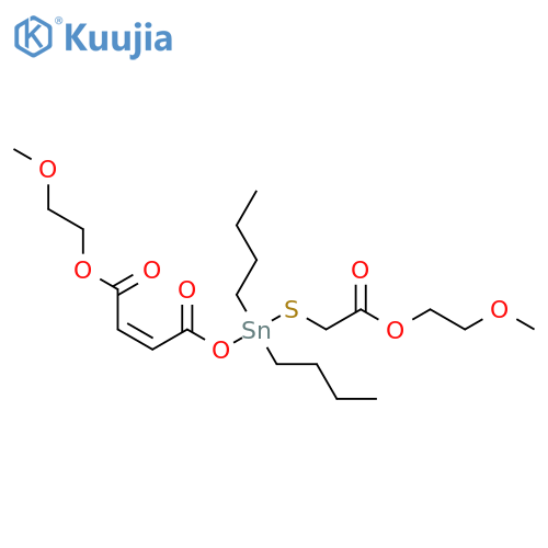 2,5,10-Trioxa-8-thia-9-stannatetradec-12-en-14-oic acid,9,9-dibutyl-6,11-dioxo-, 2-methoxyethyl ester, (Z)- structure