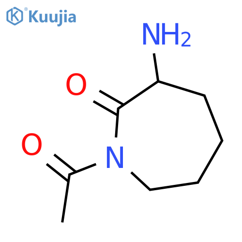 2H-Azepin-2-one, 1-acetyl-3-aminohexahydro-, (S)- structure