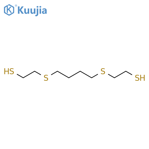 Ethanethiol, 2,2'-[1,4-butanediylbis(thio)]bis- structure