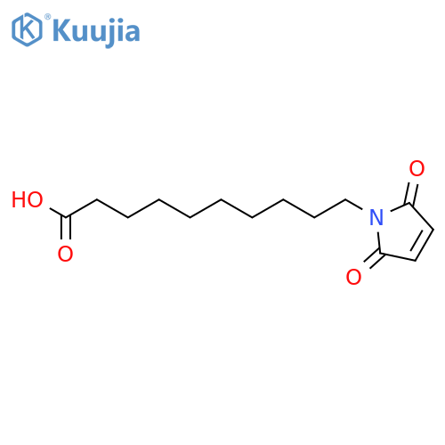 1H-Pyrrole-1-decanoic acid, 2,5-dihydro-2,5-dioxo- structure