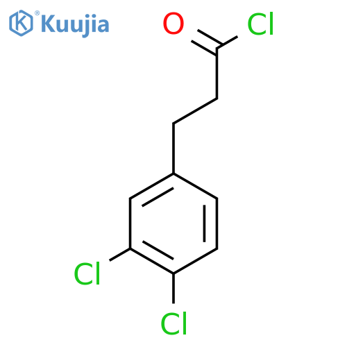 3,4-Dichloro-benzenepropanoyl Chloride structure