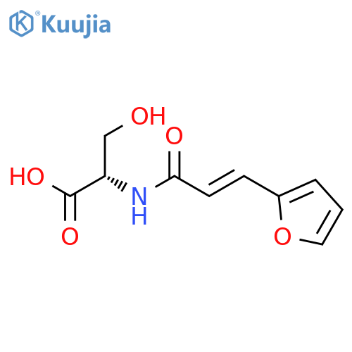 SERINE, N-[3-(2-FURANYL)-1-OXO-2-PROPENYL]- structure