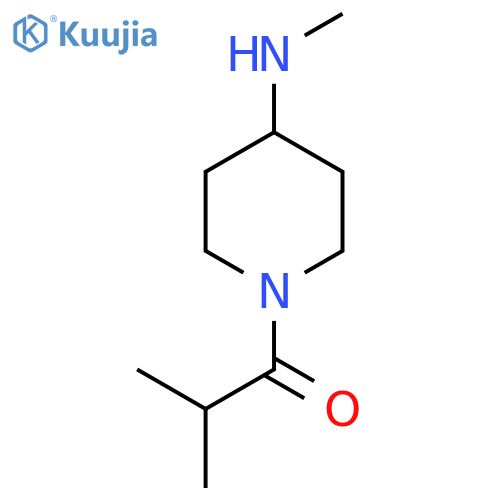 2-Methyl-1-(4-Methylamino-Piperidin-1-Yl)-Propan-1-One structure