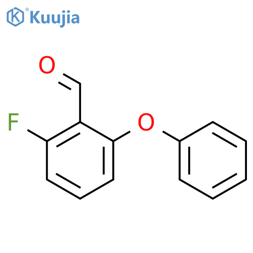 2-Fluoro-6-phenoxybenzaldehyde structure