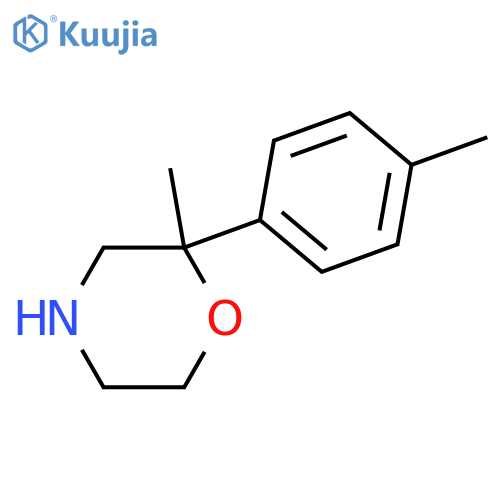 2-Methyl-2-(p-tolyl)morpholine structure