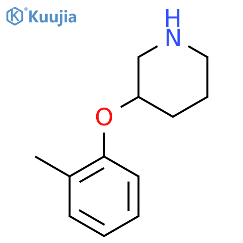 3-(2-Methylphenoxy)piperidine structure