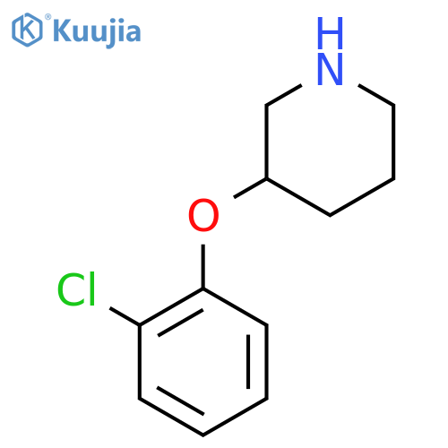 3-(2-Chlorophenoxy)piperidine structure