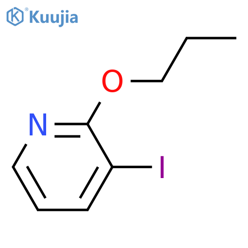 3-Iodo-2-propoxypyridine structure