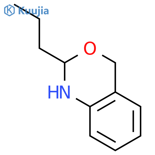 2H-3,1-Benzoxazine, 1,4-dihydro-2-propyl- structure