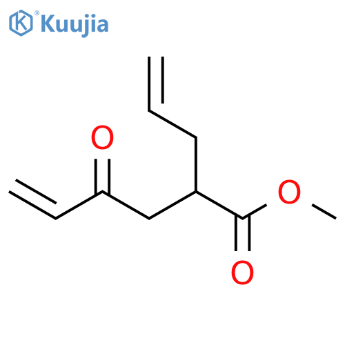 5-HEXENOIC ACID, 4-OXO-2-(2-PROPENYL)-, METHYL ESTER structure