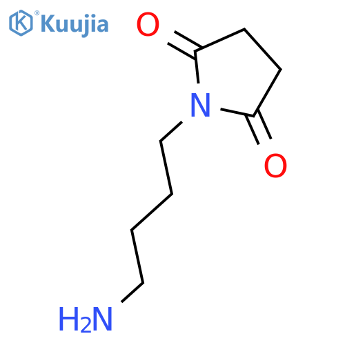 1-(4-aminobutyl)pyrrolidine-2,5-dione structure