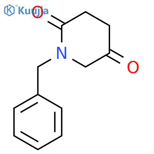 2,5-Piperidinedione, 1-(phenylmethyl)- structure