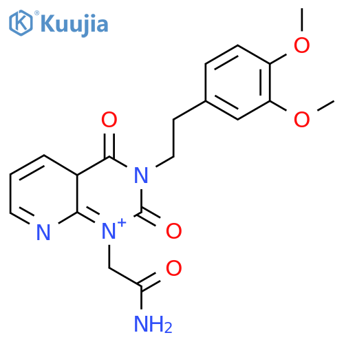 2-{3-2-(3,4-dimethoxyphenyl)ethyl-2,4-dioxo-1H,2H,3H,4H-pyrido2,3-dpyrimidin-1-yl}acetamide structure