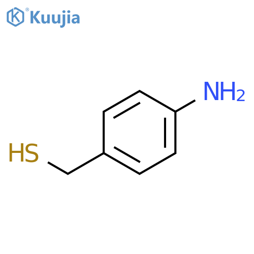 Benzenemethanethiol, 4-amino- structure