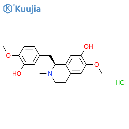 Reticuline Hydrochloride Salt (>90% ee) structure