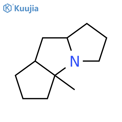 Cyclopenta[b]pyrrolizine, decahydro-3a-methyl- structure