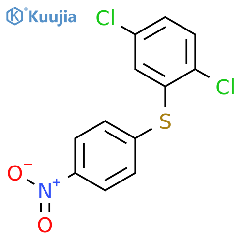 BENZENE, 1,4-DICHLORO-2-[(4-NITROPHENYL)THIO]- structure