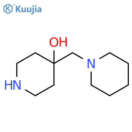 4-(piperidin-1-yl)methylpiperidin-4-ol structure