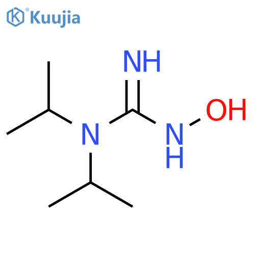 Guanidine, N'-hydroxy-N,N-bis(1-methylethyl)- structure