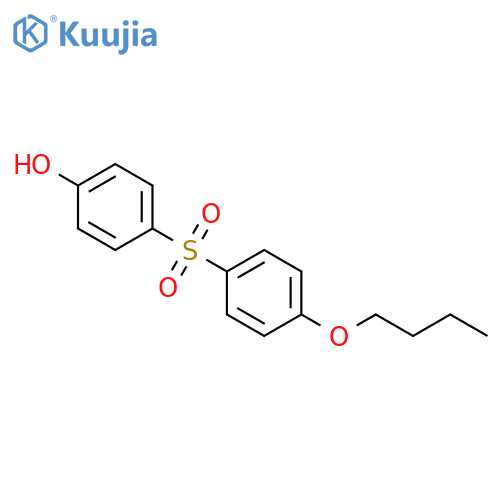 Phenol, 4-[(4-butoxyphenyl)sulfonyl]- structure