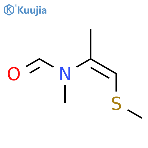 Formamide, N-methyl-N-[1-methyl-2-(methylthio)ethenyl]-, (Z)- (9CI) structure