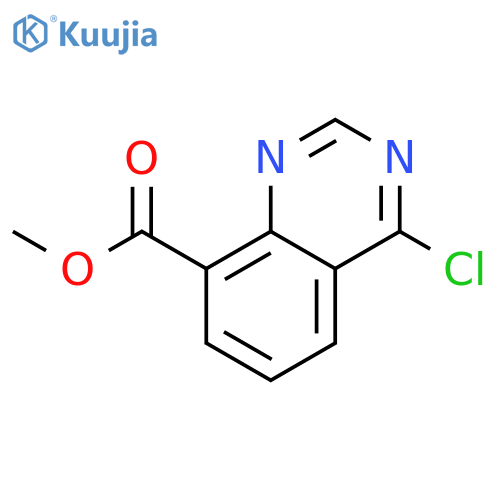 Methyl 4-chloroquinazoline-8-carboxylate structure