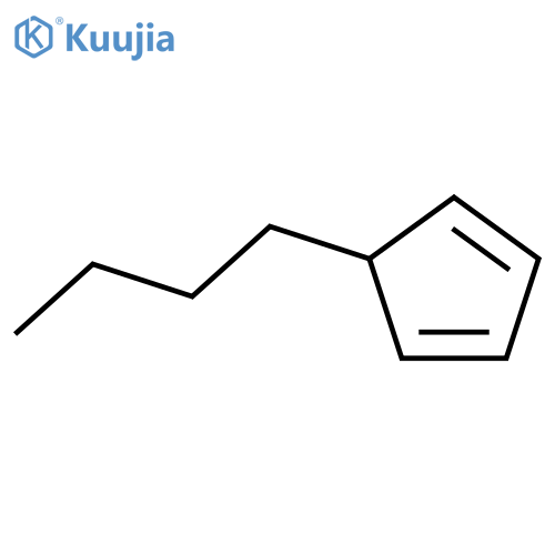 5-Butylcyclopenta-1,3-diene structure