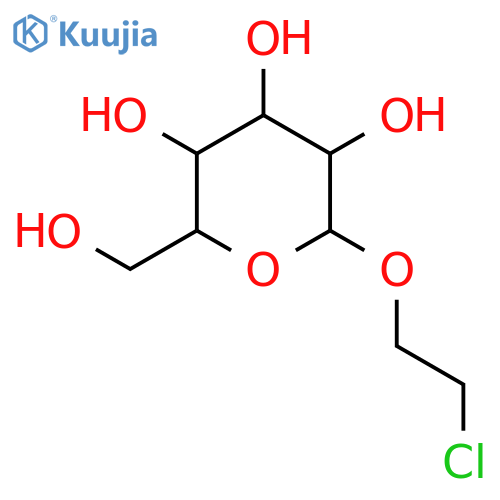 2-Chloroethylbeta-D-glucopyranoside structure