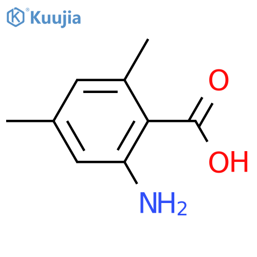 2-amino-4,6-dimethylbenzoic Acid structure