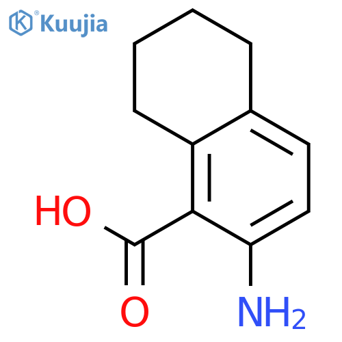 1-Naphthalenecarboxylic acid, 2-amino-5,6,7,8-tetrahydro- structure