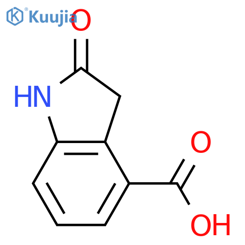 2-oxo-2,3-dihydro-1H-indole-4-carboxylic acid structure