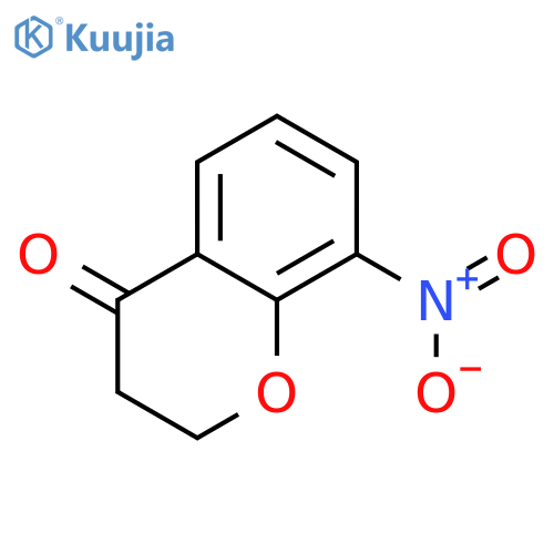 8-Nitro-4-Chromanone structure
