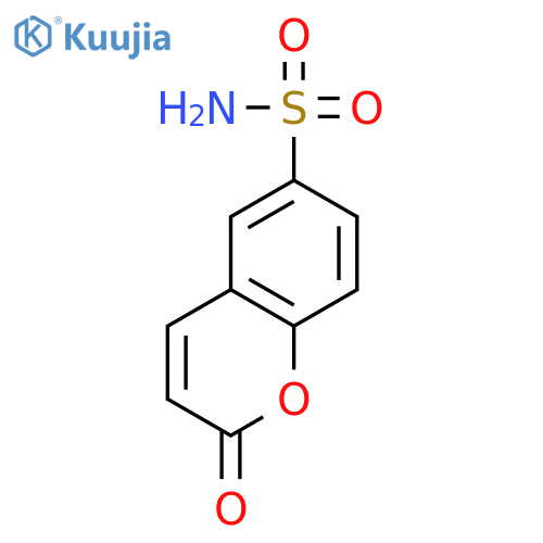 2-oxo-2H-chromene-6-sulfonamide structure