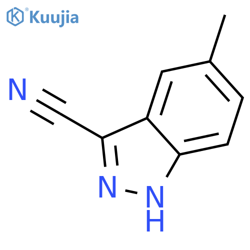 5-Methyl-1H-indazole-3-carbonitrile structure