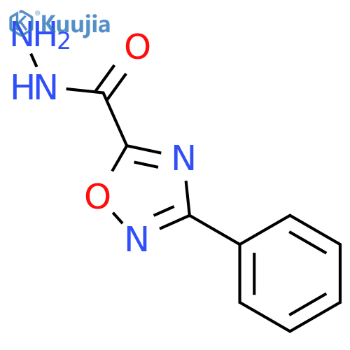 3-phenyl-1,2,4-oxadiazole-5-carbohydrazide structure