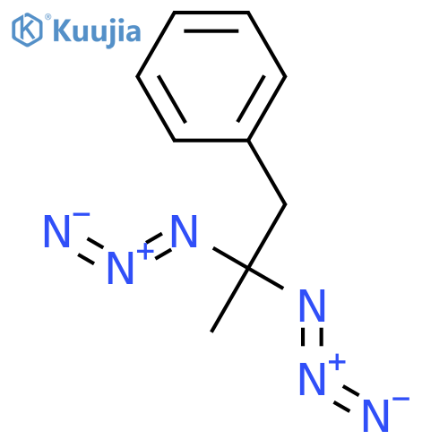 BENZENE, (2,2-DIAZIDOPROPYL)- structure