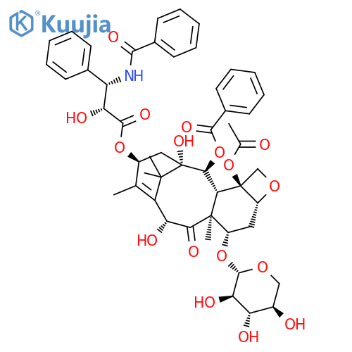 10-Deacetyl-7-xylosyl paclitaxel structure