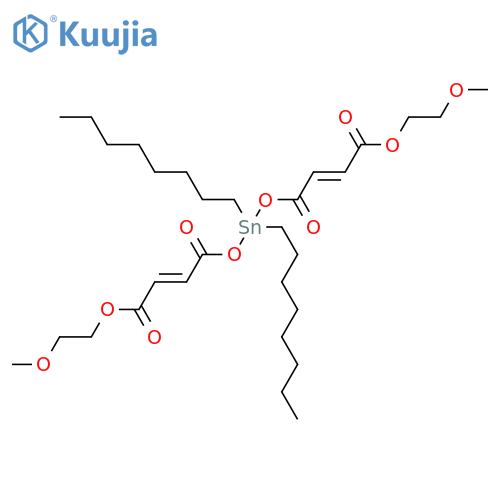 2,5,10,12-Tetraoxa-11-stannahexadeca-7,14-dien-16-oic acid, 11,11-dioctyl-6,9,13-trioxo-, 2-methoxyethyl ester, (Z,Z)- (9CI) structure