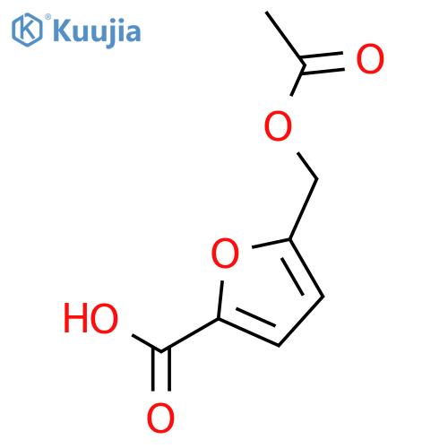 5-ACETOXYMETHYL-2-FURANCARBOXYLIC ACID structure