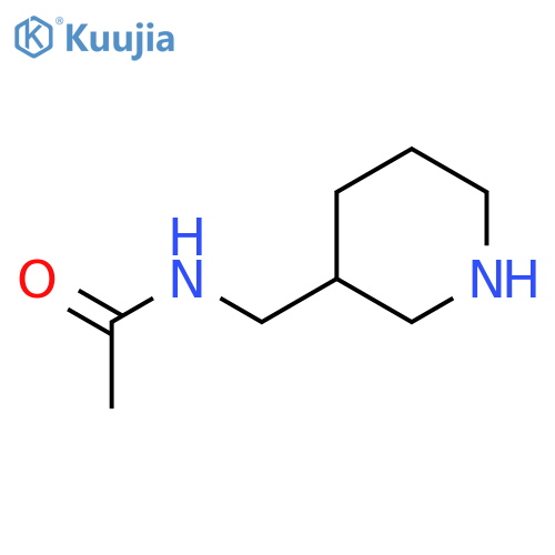 N-(Piperidin-3-ylmethyl)acetamide structure