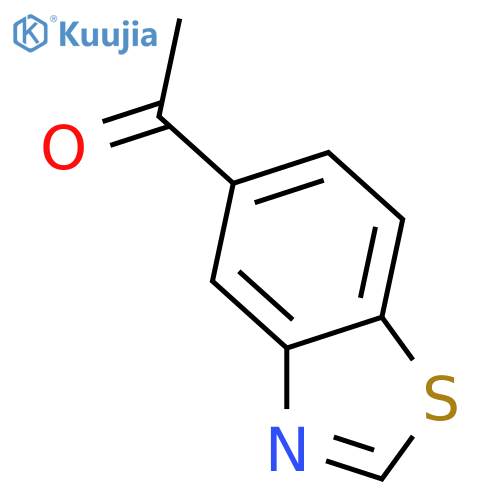 1-(1,3-benzothiazol-5-yl)ethan-1-one structure